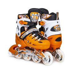 Ролики Scale Sports. Orange LF 905, размер 34-37, оранжевый, 34-37